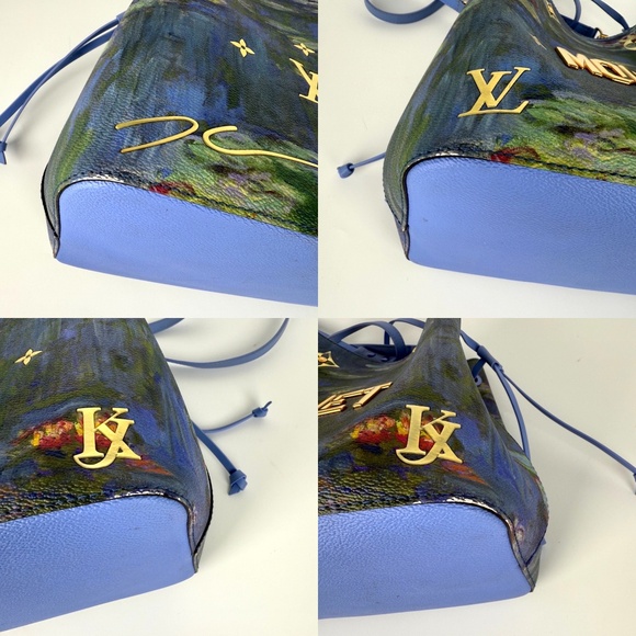 Sold on fashionreloved.com Louis Vuitton NeoNoe Monet Blue Masters  Bag - Picture 8 of 16